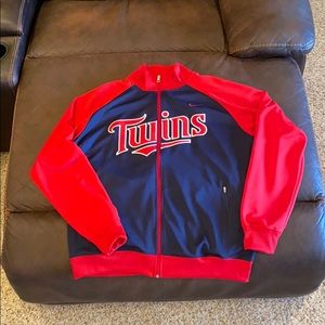 Nike full zip Minnesota Twins sweatshirt